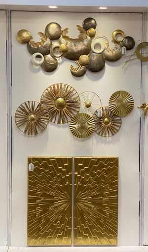 METAL WALL PLAQUE - 448-2215587